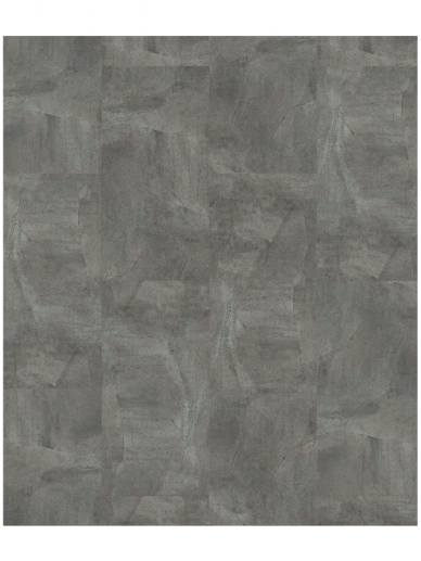 Barth & Co vinilo plytelės | Concrete grey spalva - 480 x 950 x 2.0/0.5 mm / 33 klasė