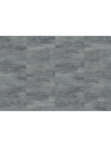 Barth & Co vinilo plytelės | Cement dark grey spalva - 480 x 950 x 2.0/0.5 mm / 33 klasė 1