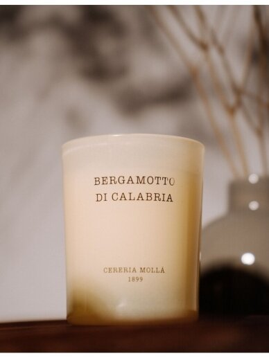 "Bergamotto Di Calabria" kvepianti CERERIA MOLLA žvakė  1