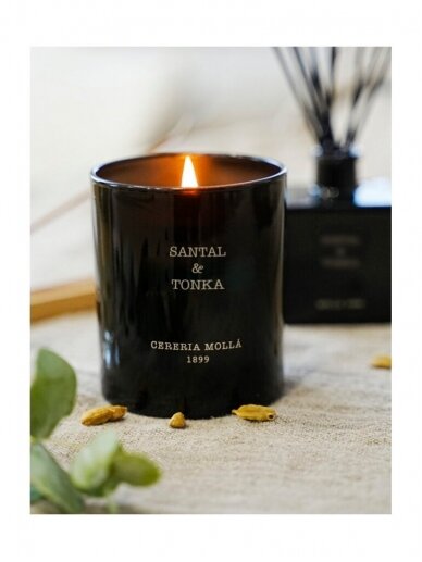 "Santal & Tonka" kvepianti CERERIA MOLLA žvakė  1