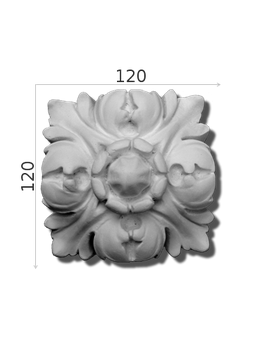 Dekoro elementas 120/120DMC-08