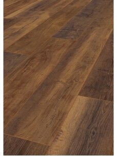 TerHurne Dureco laminatas | Classic linija | A15 Oak Bordeaux brown spalva - 1.285 x 192 x 12 mm / 33 klasė