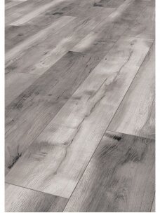 TerHurne Dureco laminatas | Classic linija | A08 Oak rustic grey spalva - 1.285 x 192 x 12 mm / 33 klasė