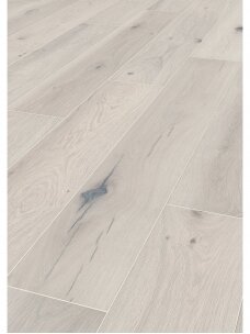 TerHurne Dureco laminatas | Classic linija | A02 Oak alabaster spalva - 1.285 x 192 x 12 mm / 33 klasė