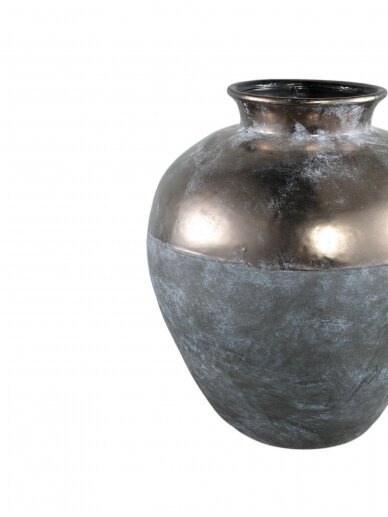 IZZY BRONZE keramikinė vaza | 42 cm 2
