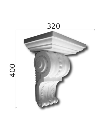 Laikiklis 400/320KED-11