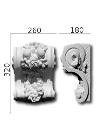 Laikiklis 320/260KED-18