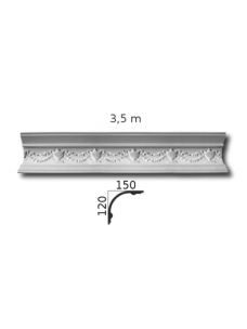Lubinis karnizas 150/120FP14