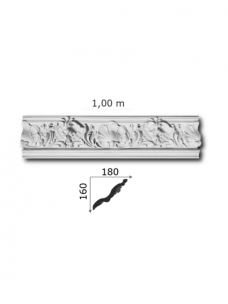 Lubinis karnizas 180/160FC30