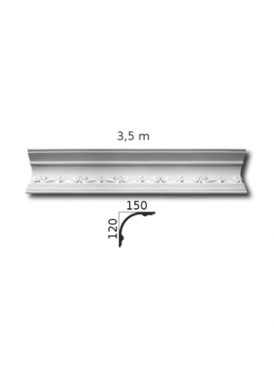 Lubinis karnizas 150/120FP11
