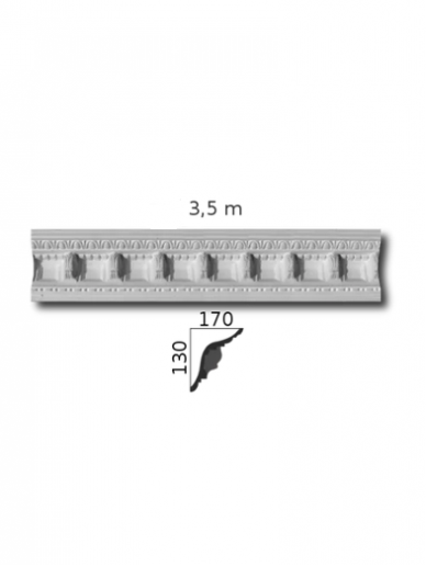 Lubinis karnizas 170/130FC22