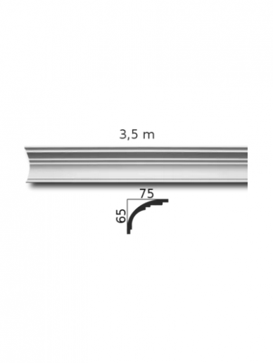 Lubinis karnizas 75/65FC16