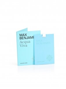 "Max Benjamin" aromatinė kortelė -  Aqua Viva aromatas