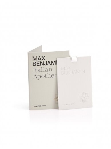 "Max Benjamin" aromatinė kortelė - Italian Apothecary aromatas