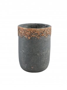 Mesa Black cementinis vazonas M