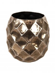 Metalinė vaza HARLEQUIN L | 27 cm