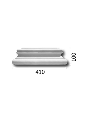 Pusinis pagrindas piliastrui 410/100_BBEK_30