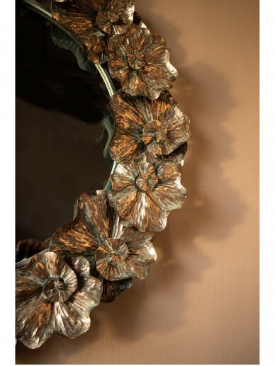 Mazis Copper veidrodis | Ø 98 cm 2