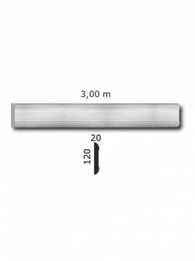 Sieninė juosta 20/120LLP12