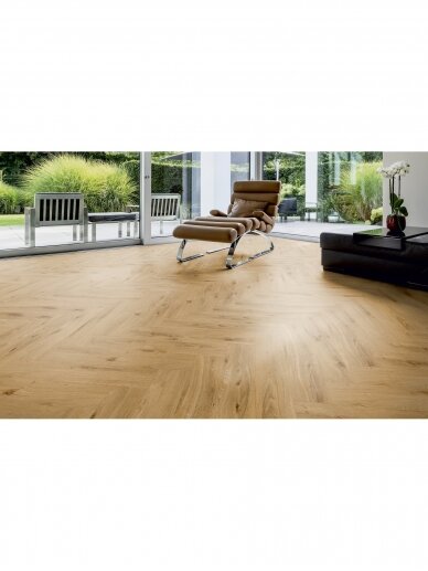 Ter Hurne LVT PRO vinilo grindys eglute | Oak York spalva - 749.3 x 149.9 x 2.5/0.55 mm / 33 klasė 3