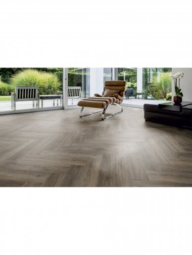 Ter Hurne LVT PERFORM vinilo grindys eglute | Oak Canberra spalva - 743 x 145 x 6/0.55 mm / 33 klasė 3