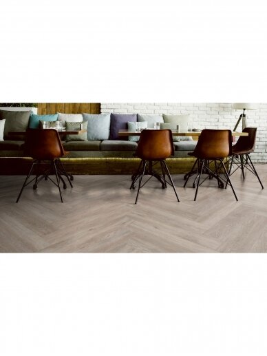 Ter Hurne LVT PRO vinilo grindys eglute | Oak Oslo spalva - 749.3 x 149.9 x 2.5/0.55 mm / 33 klasė 3