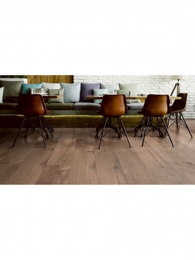 Ter Hurne LVT PERFORM vinilo grindys | Oak Salvador spalva - 1.8148x 235 x 6.3/0.55 mm / 33 klasė 3