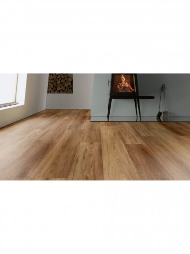 Ter Hurne LVT COMFORT vinilo grindys | Doussie Damaskus spalva - 2.200 x 217 x 9.1/0.55 mm / 32 klasė 3