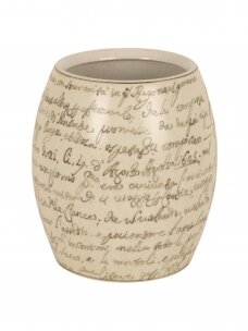 Porcelianinė vaza LETTERS | 34 cm